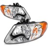 LBRST Headlight Assembly Fit with 2001-2007 for Dodge Caravan for