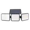 Solar Motion Sensing Light Rotating 3 Head IP65 Waterproof Decorative