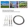 Strings Light Hanging Kit Stainless Steel PVC Coating Turnbuckle Wire