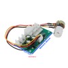 Create idea 2Pcs 4-Pin 8-Wege-Lüfterdrehzahlregler 60x35x16mm 12V für Computer