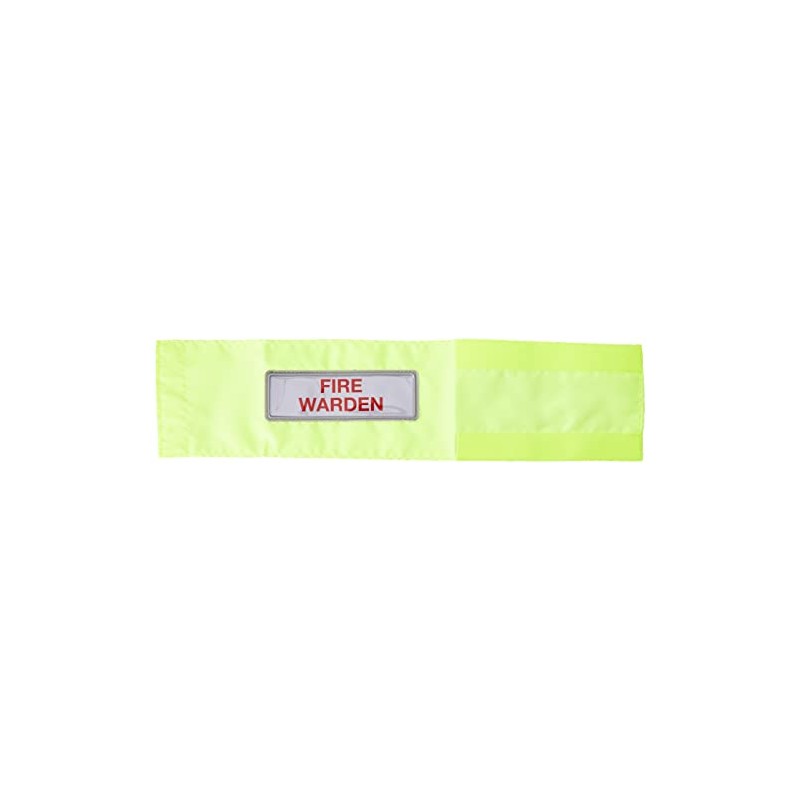 Caledonia Signs 56448 Fire Warden Reflective Armband