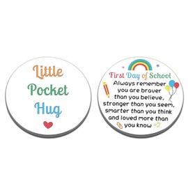 Stocking Stuffers for Kids Teens,First Day of First Grade,First Day of School Sign,Back to School Stuff,First Day of School Gifts for Kids,Back to School Supplies for Students,Pocket Hug for Kids