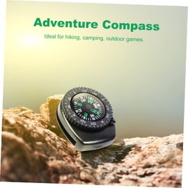 Kisangel Watch Compass Mini Compass 2 Pcs Portable for Outdoor Activities Camping