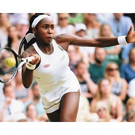 COCO GAUFF USA WOMENS TENNIS 8X10 SPORTS ACTION PHOTO (OO)