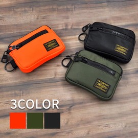 Goods Land GD-RINGPCH Mini Pouch, Key Ring, Small, Small Items, Stylish, Outdoor Accessories, orange