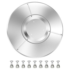 NUPICK Patio Heater Reflector Shield, 33" Propane Outdoor Heaters Replacement Part, Aluminum Heat Reflector Shield Top for Propane Outdoor Heaters