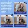 Ehucon Transfer Belt Gear Belt for Seniors, Transfer Belt with
