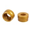 SHMTOOL 48PCS Gold Engine Bolt Cap Cover Kit Aluminum for