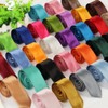 Emmas Style casual 5cm solid color tie. A narrow version