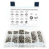 Stainless Steel Tamper Proof 1/4"-20 One Way Machine Screw Kit