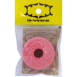 Craft Corporation Leather Tools 8615-08 Hand Sewn Roubiki Yarn, Thick, Cherry Blossom Pink