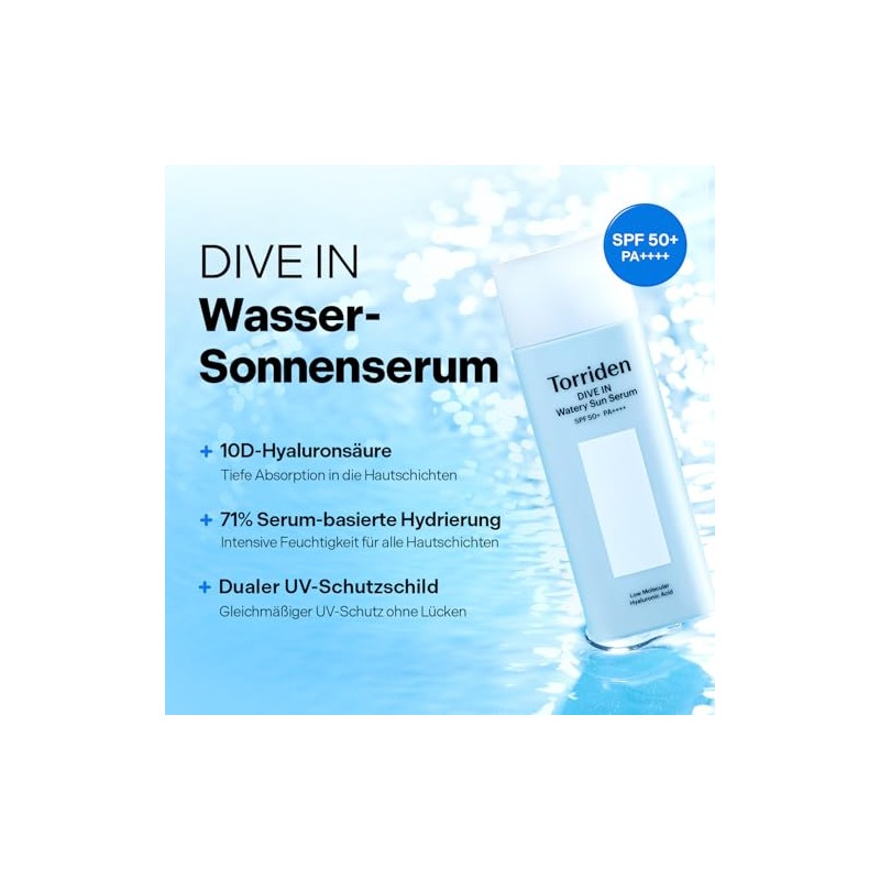 TORRIDEN - DIVE IN Watery Sun Serum 50ml