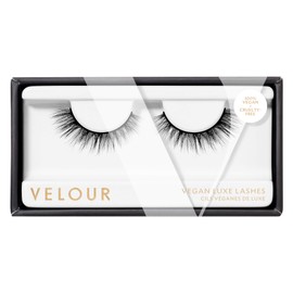 Velour Vegan Mink Luxe Lashes - False Eyelashes - Lightweight, Reusable, Handmade Lashes - Wear up to 25 Times - Fake Eyelashes -100% Vegan, Soft and Comfortable, All Eye Shapes