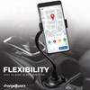CHARGEWORX 10" Neck Universal Cup Holder Car Mount, Cup Holder