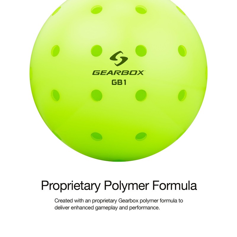 Gearbox GB1 Pickleball Balls (3-Pack)