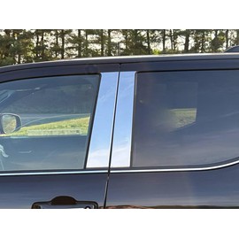 4pc Luxury FX Pillar Post Trim for Toyota Tacoma 2024-2025 Crew Cab