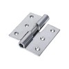 TIMCO Rising Butt Hinges Right Hand Steel Silver - 75