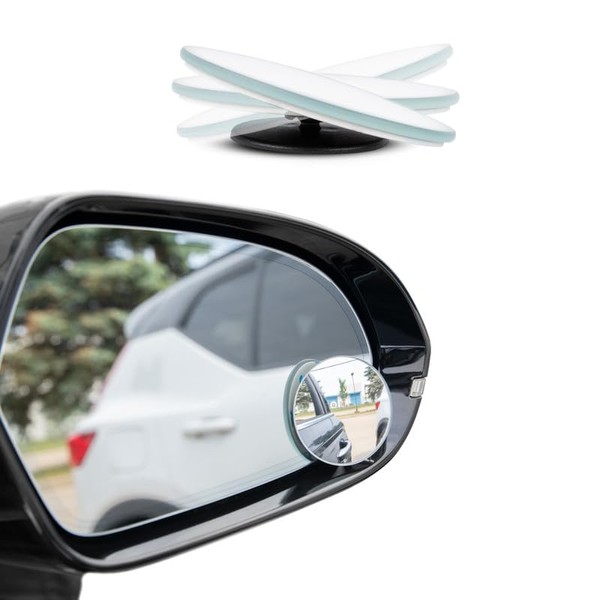 True Line Automotive Blind Spot Mirrors 2 Pack - 2"