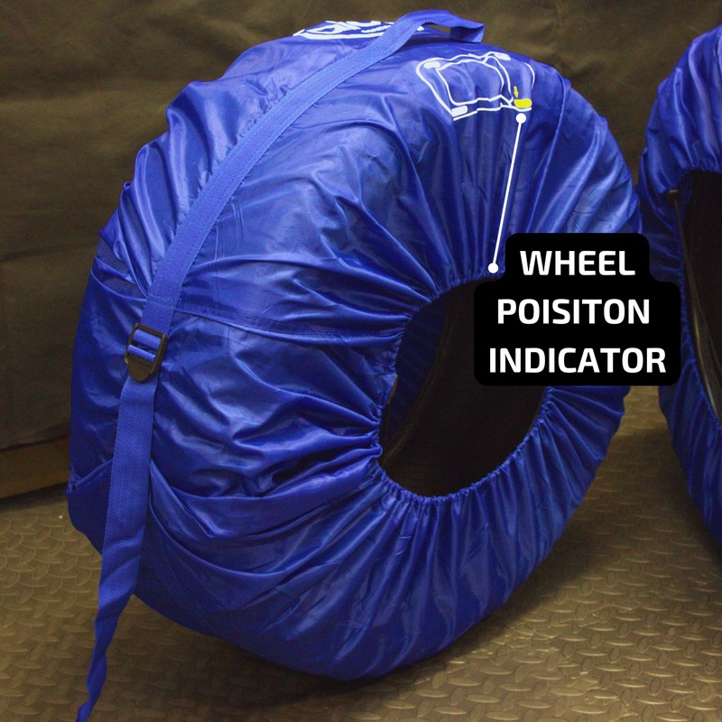 alca Germany Car Spare Wheel Covers Tyre Carry Bags 16"-22"