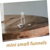 GRIRIW 10 Pcs Mini Funnels with Dropper for Filling Bottles