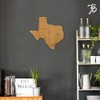 Totally Bamboo Texas State Shaped Bamboo Serving & Cutting Board