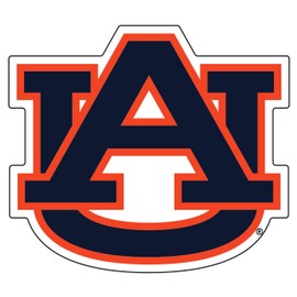 Craftique Auburn Tigers Magnet (ORG/BLU AU Magnet (3",4",6",12",18"), 6 in)
