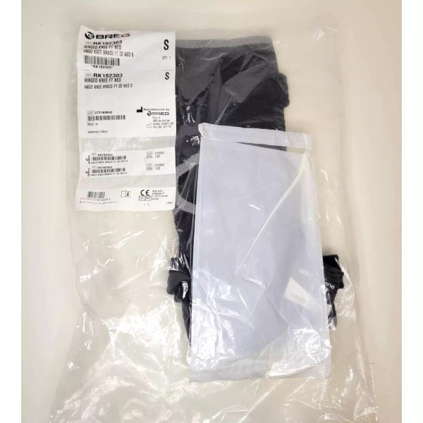 Breg NWT Breg Hinged Knee Brace Front Thigh 3D Neoprene