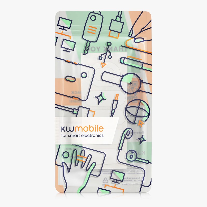 kwmobile Mouse Feet Sticker Compatible with Kingston Pulsefire Haste 2