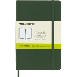 Moleskine Classic Green Notebook Durable Cover for Journals and Note Taking