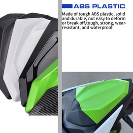Midimttop Motorcycle Rear Seat Cover for Ka&wa&sa&ki Z500 SE NINJA500 Ninja 500 2024 2025 Pillion Passenger Solo Seat Back Cover Fairing Cowl (Matte Black)