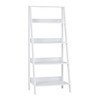 Walker Edison Sophia Modern 4 Shelf Ladder Bookcase , 55