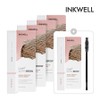 Inkwell Perfect Super Eyebrow Natural Brown 5ea + Screw Brush 1ea / 잉크웰 퍼펙트 슈퍼아이브로우 내츄럴브라운 5ea + 스크류 브러쉬 1ea