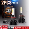 AuureLamp Ice blue 9012 HIR2 LED Headlight Bulbs High Low