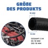 3 m petrol hose, 10 mm inner diameter, fuel hose,