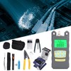 15 Pcs Optical Fiber Tool Kit, 3 in 1 Fixture