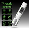 Hybrid Supreme Filters Cellulose / Activated Carbon, White, Diameter 6.4