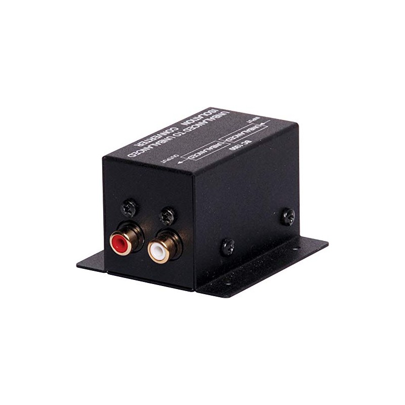 Unbalanced Stereo Line Isolation Transformer RCA-RCA