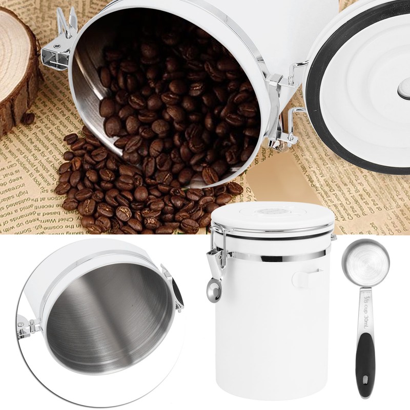 1.8L 304 Stainless Steel Sealing Can Airtight Storage Container with