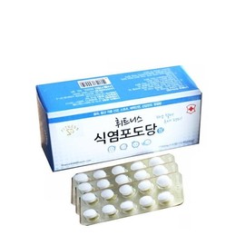 휘트니스 식염포도당 60정 3갑 여름철야외활동시섭취 Fitness Salt Glucose 60 Tablets 3 Packs for Outdoor Activities in Summer