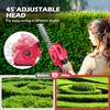 VARAI Cordless Hedge Trimmer, 2-in-1 Hedge Trimmer, Ultra Long Battery