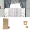 Retractable Clothesline Wall Mounted Stainless Steel Clothesline for Hanging Clothes,