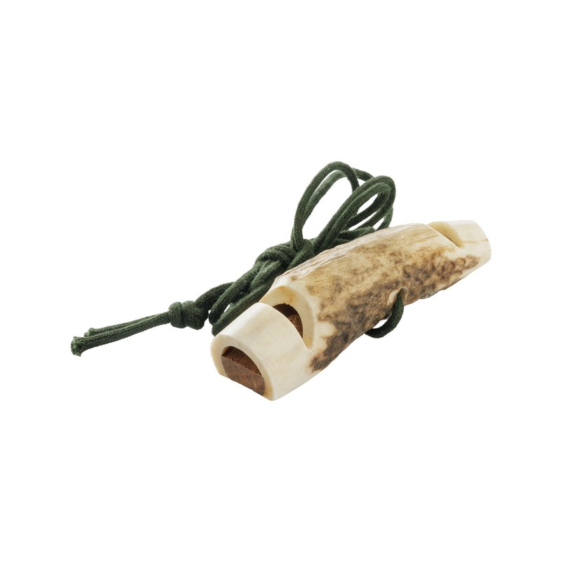 EUROHUNT Real Horn Gun Dog whistle, Hundepfeife Hirschhorn circa 7