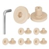 12PCS Storage Sheds Replacement Bolts with Screwdriver,Compatible with Suncast Storage
