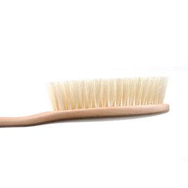 Nakata Hanger Clothes Brush Hog Bristle Hair Natural Made in Japan