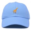 DALIX Giraffe Embroidered Dad Hat Cotton Baseball Cap Women in