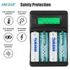 Portable Universal Battery Charger with LCD Display | Compact &