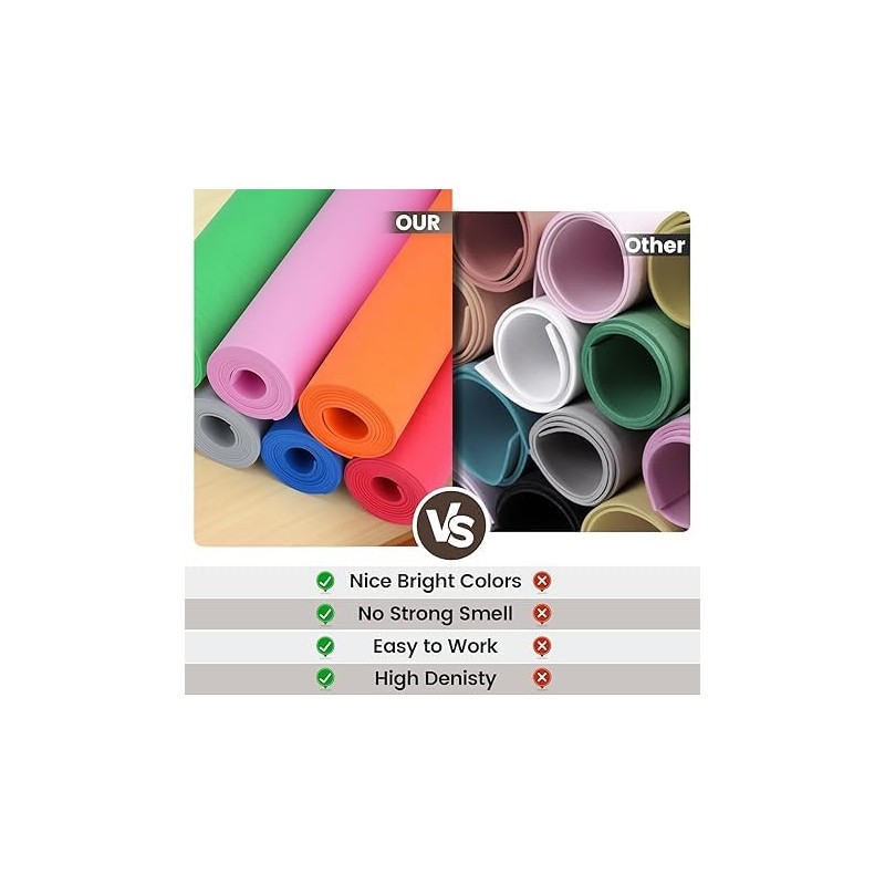 Do²ping EVA Foam Sheet, 0.4 inch (10 mm) Thick, EVA
