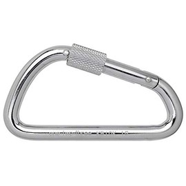 123 (wantuxusuri-) Carabiner Iron Odd D Shaped Links with kb10 K