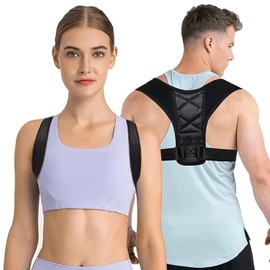 Blue Badge Company Posture Corrector for Women and Man, Back Brace, Posture Corrector, Back Brace f