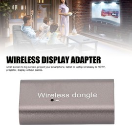 HDMI Wireless Display Adapter, HD 1080P 650MHz WiFi Wireless HDMI Extender for Streaming Video from Laptop, PC, Smartphone to Projector / HDTV